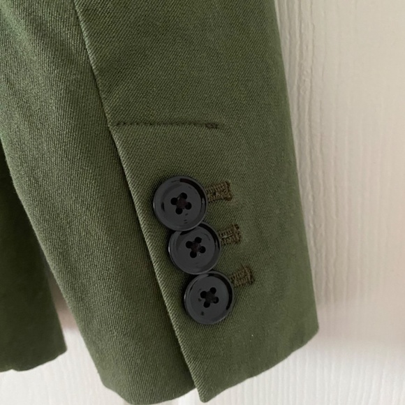 Banana Republic Olive Green Blazer - Picture 6 of 6